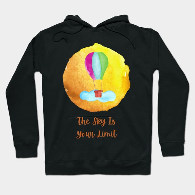 Watercolour Baby With Quotes Hoodie by Pris25